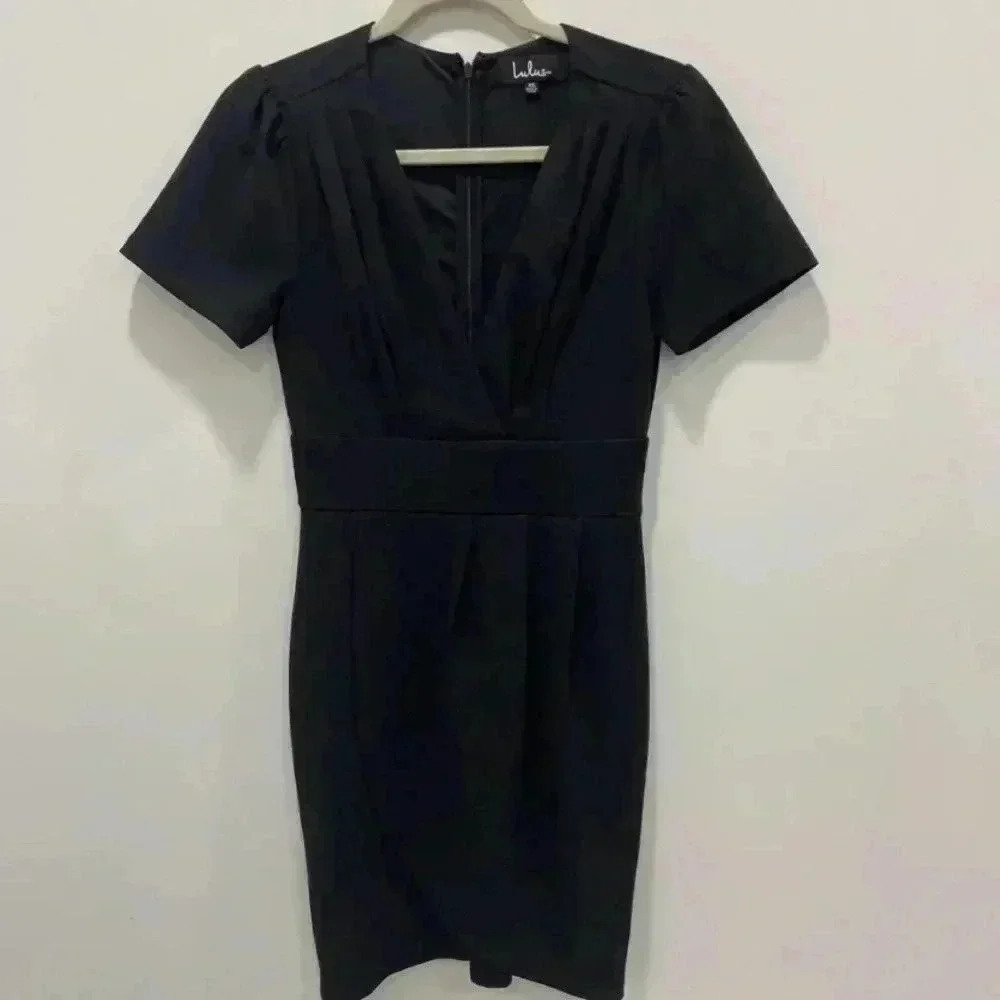 lulus‎ black dress Size Sx